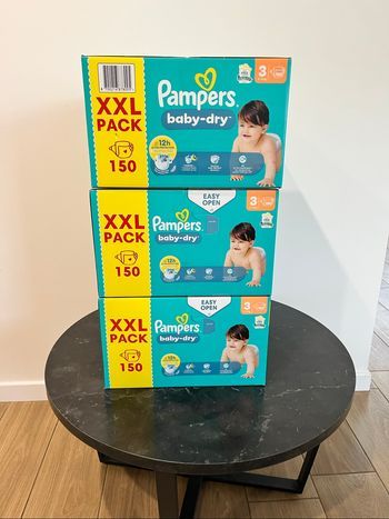Pampers Baby-Dry Taille 3– 450 couches