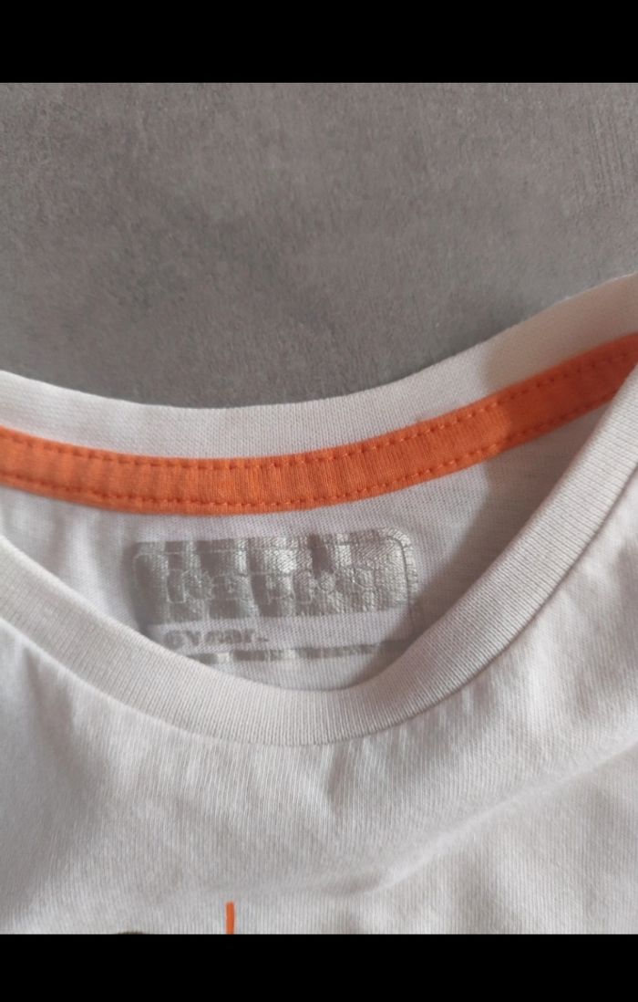 Ensemble short et tee-shirt 6 ans Kappa, parfait état - photo numéro 4