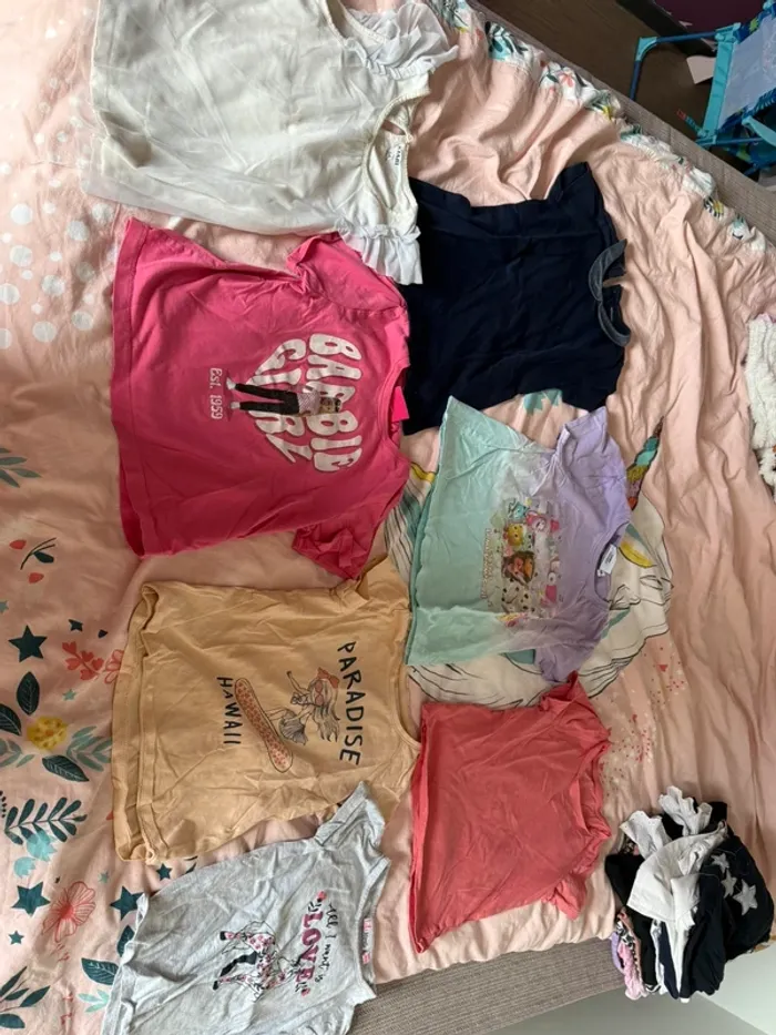 Lot tee-shirts à manches courtes