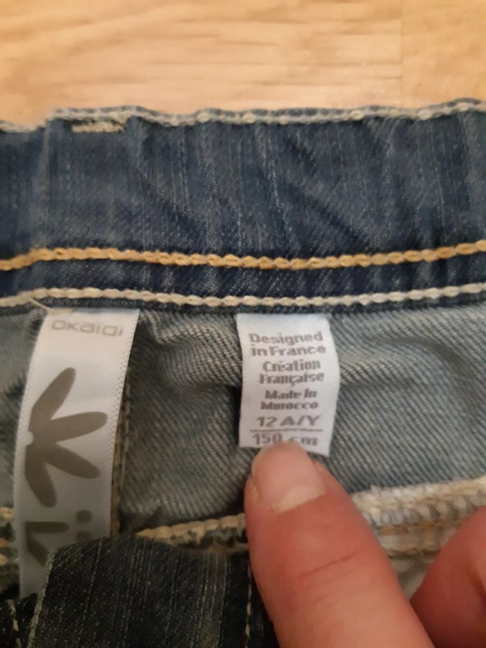 Jupe en jeans 12 ans - photo numéro 3