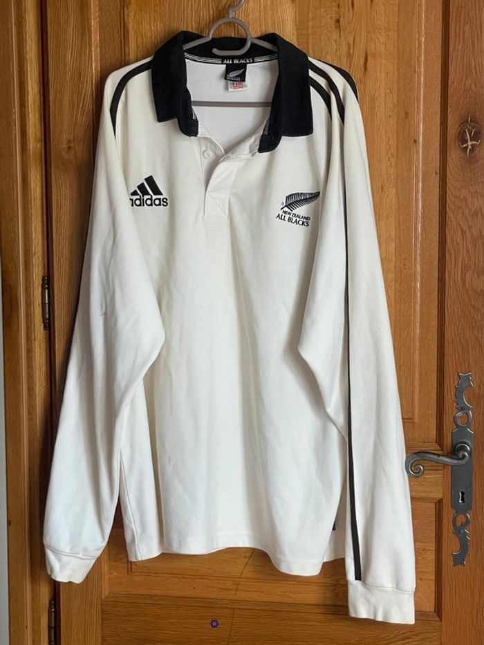 Maillot rudby all blacks