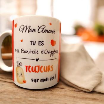 Mug humour st Valentin 