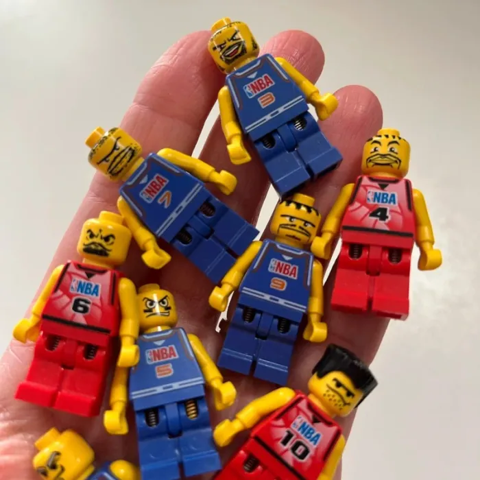 Lot personnages lego nba basket ball - photo numéro 2
