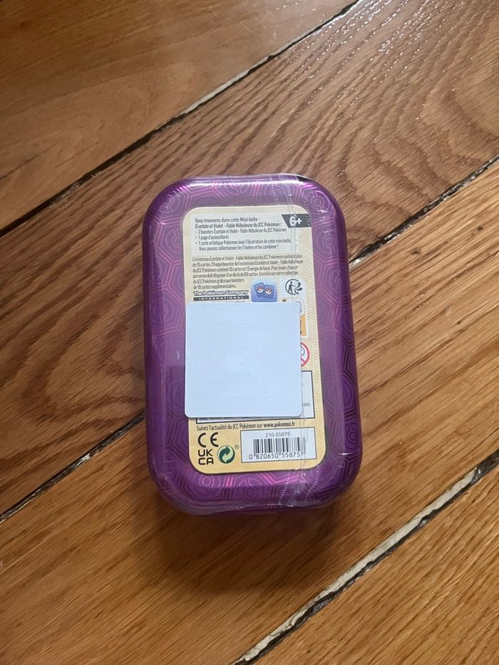 Pokémon TCG Mini tin Fable Nébuleuse Écarlate et Violet - photo numéro 2