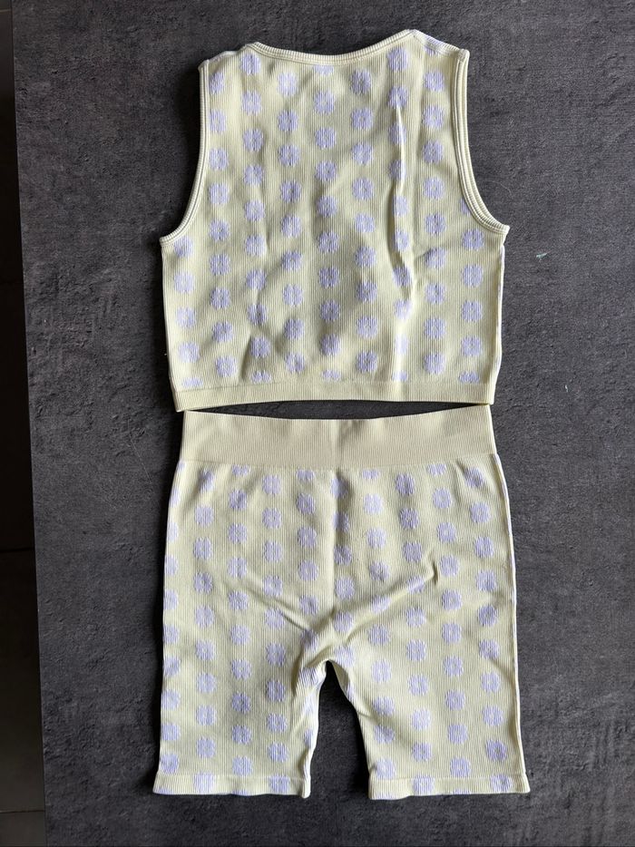 Ensemble short haut à fleurs - photo numéro 3