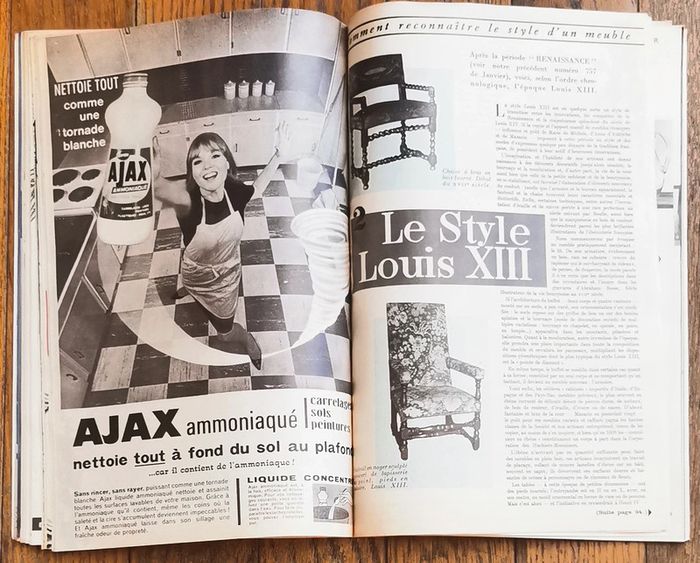 Ancien magazine Modes et travaux 1964 avec 3 patrons + supplément n°758 vintage - photo numéro 12