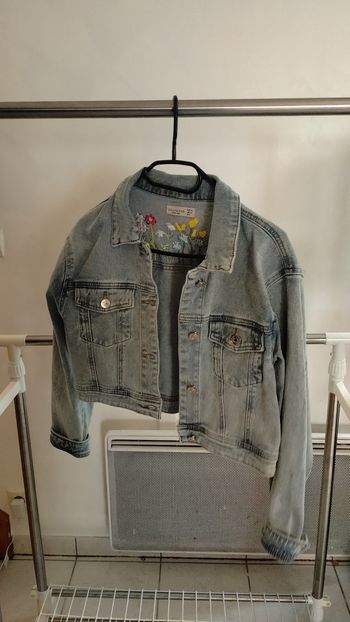 Veste en jean fille