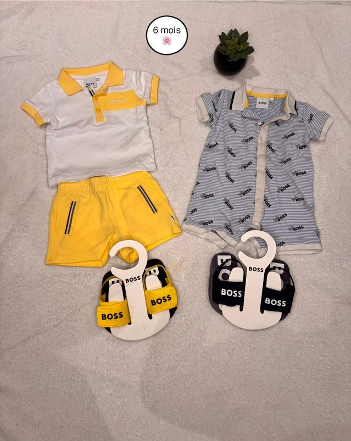 🌹Lot de vêtements 6 mois Hugo Boss comme neuf🌹