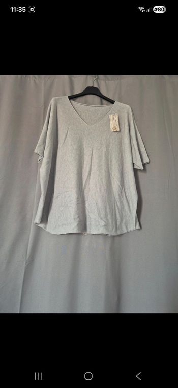 T-shirt léger gris