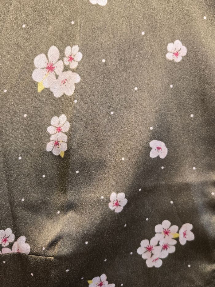 Veste légère kaki à fleurs T.44-46 Bonprix (Rainbow) neuve - photo numéro 6