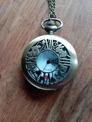 Montre à gousset vieil or ; idée cadeau 🎁