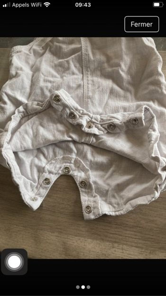Salopette short bébé - photo numéro 3