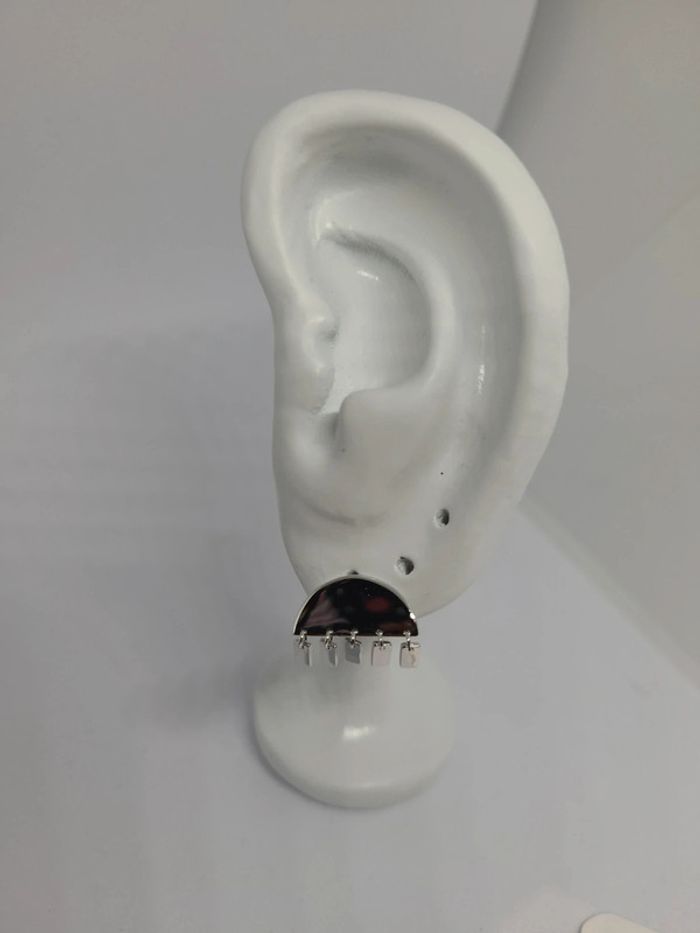Boucles d'oreilles en argent 925/1000 - photo numéro 2