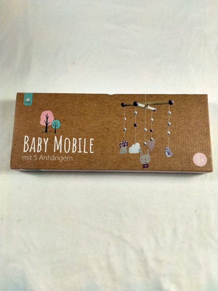 Baby mobile bois lapin (neuf)