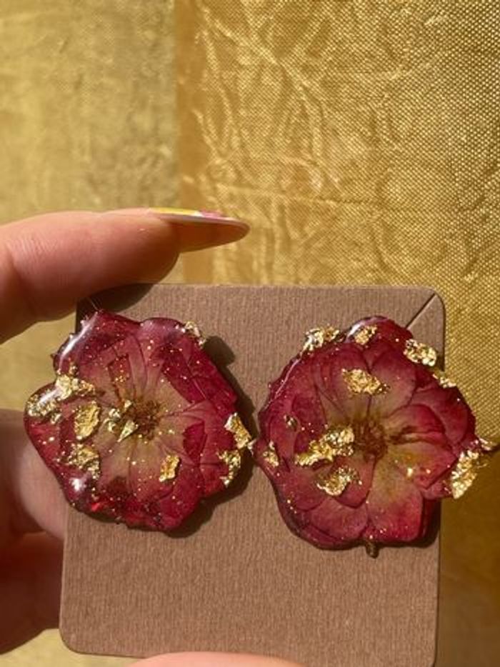 Orecchini fiori - photo numéro 3