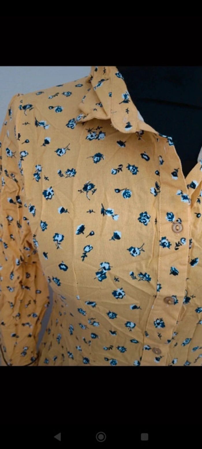 Robe chemise fleurie cache cache 38 - photo numéro 2