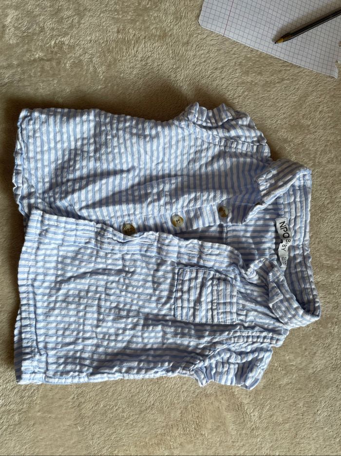 Chemise sans manche
