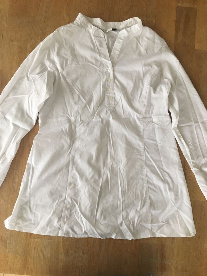Chemise blanche manche longue