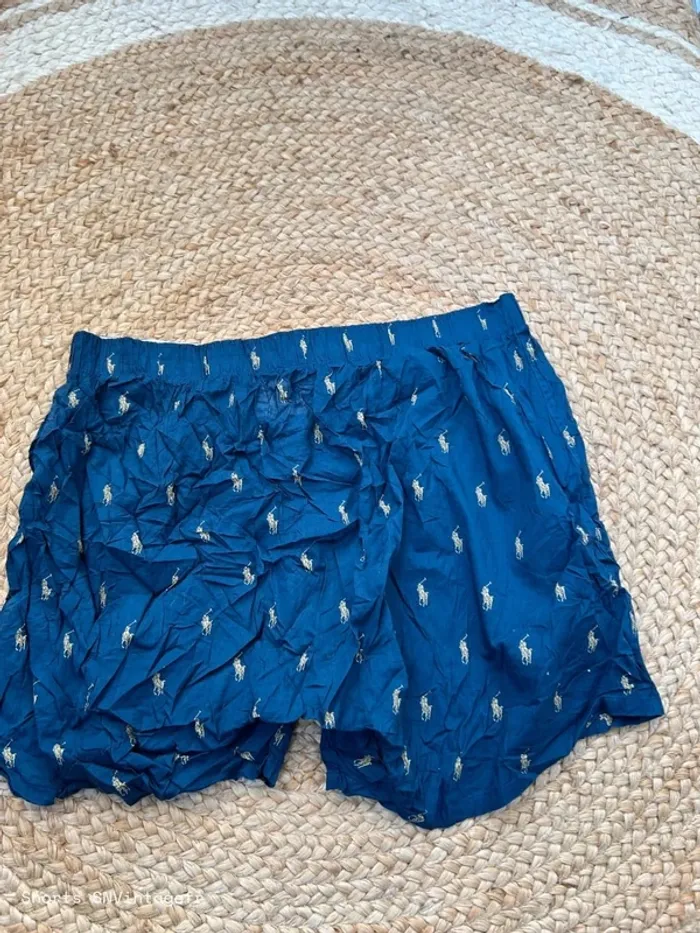 Short Pyjama Ralph Lauren Marine Homme L | Très Bon État | Confort & Qualité | BS991 - photo numéro 2