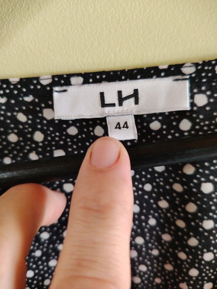 Robe noire a pois - photo numéro 2