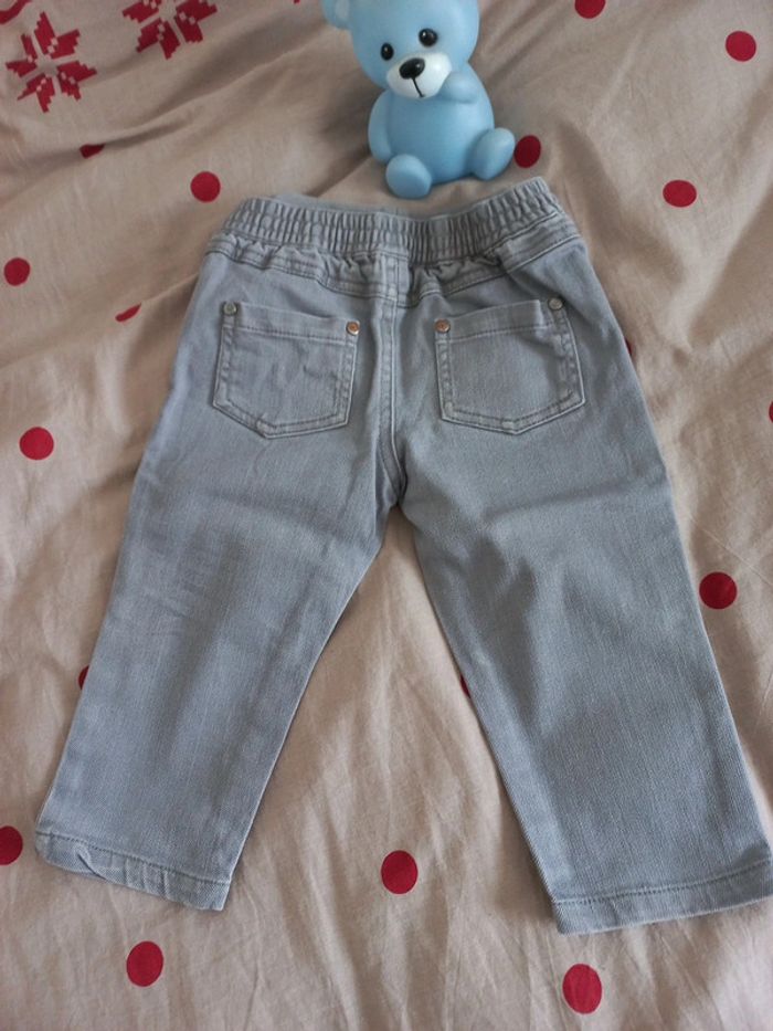 Jean gris 18 mois Tex - photo numéro 2