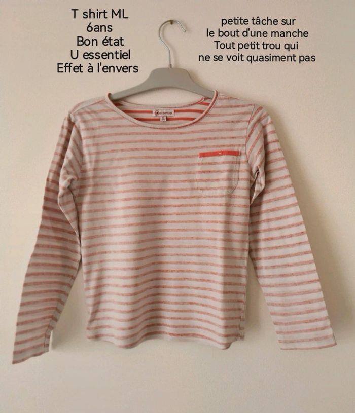 T shirt ML 6ans