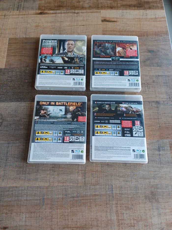 Lot jeu Ps3 , Battlefield et callofduty - photo numéro 2