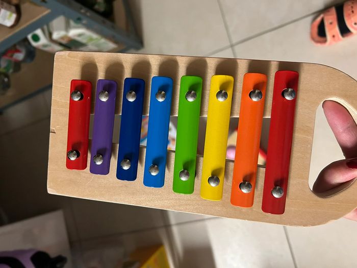 Tap tap xylophone 2 en 1 en bois Manibul Oxybul - photo numéro 12