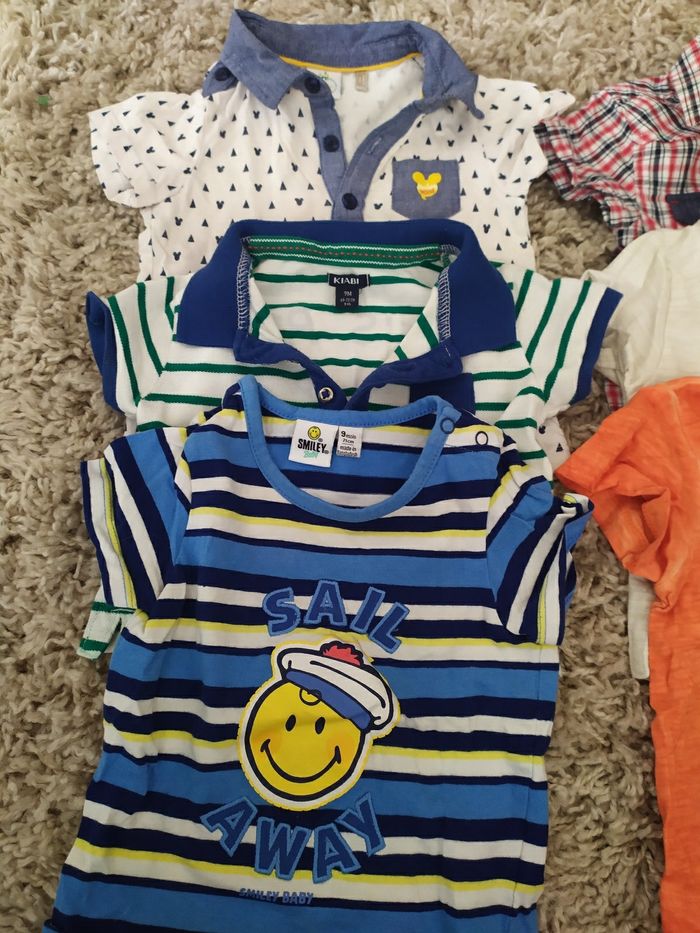 Lot t-shirt 12mois - photo numéro 3