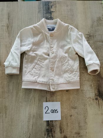 Veste en jeans bébé garçon beige 2 ans Kiabi