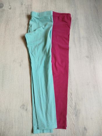 Lot 2 leggings 10 ans