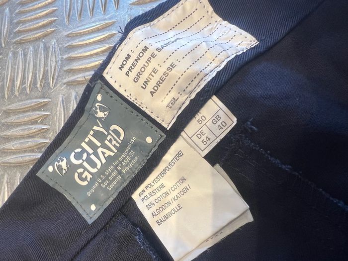 Pantalon cityGuard 10107 action securite bleu fonce neuf taille 50 - photo numéro 4
