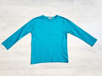 Tee-shirt manches longues DPAM taille 6 ans Turquoise