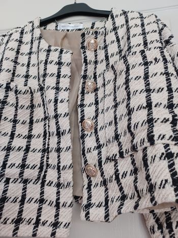 Veste courte type blazer