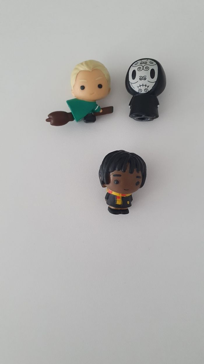 3 figurines Harry Potter