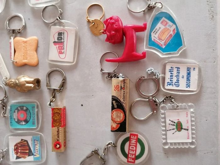 lot de 24 porte cle theme biscuit - photo numéro 4