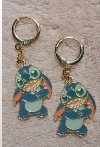 Boucles d'oreilles Stitch Disney