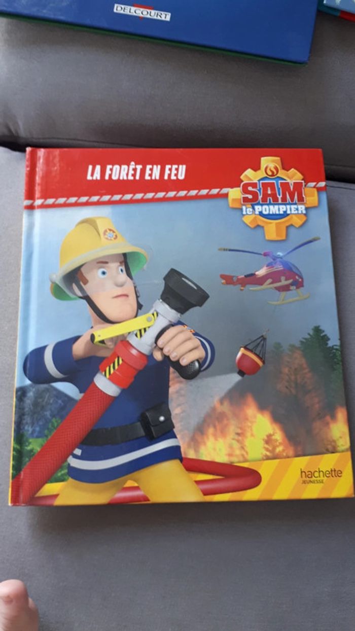 Livre Sam le pompier