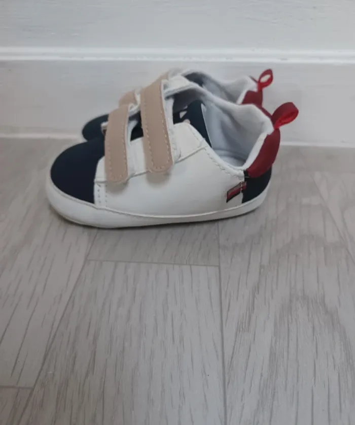 Chaussons basket scratch bébé garçon tape à l'oeil - photo numéro 5