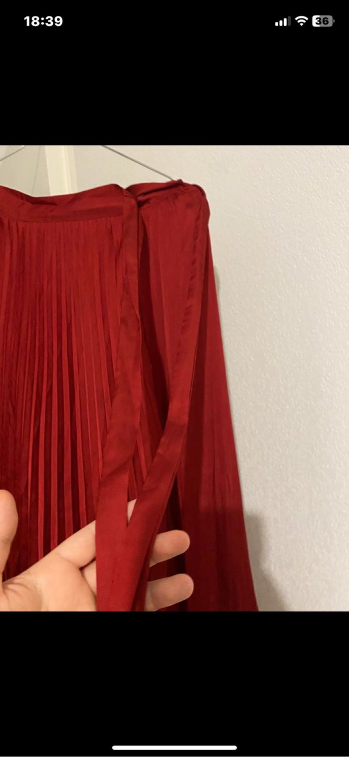 Jupe asymétrique rouge - photo numéro 4