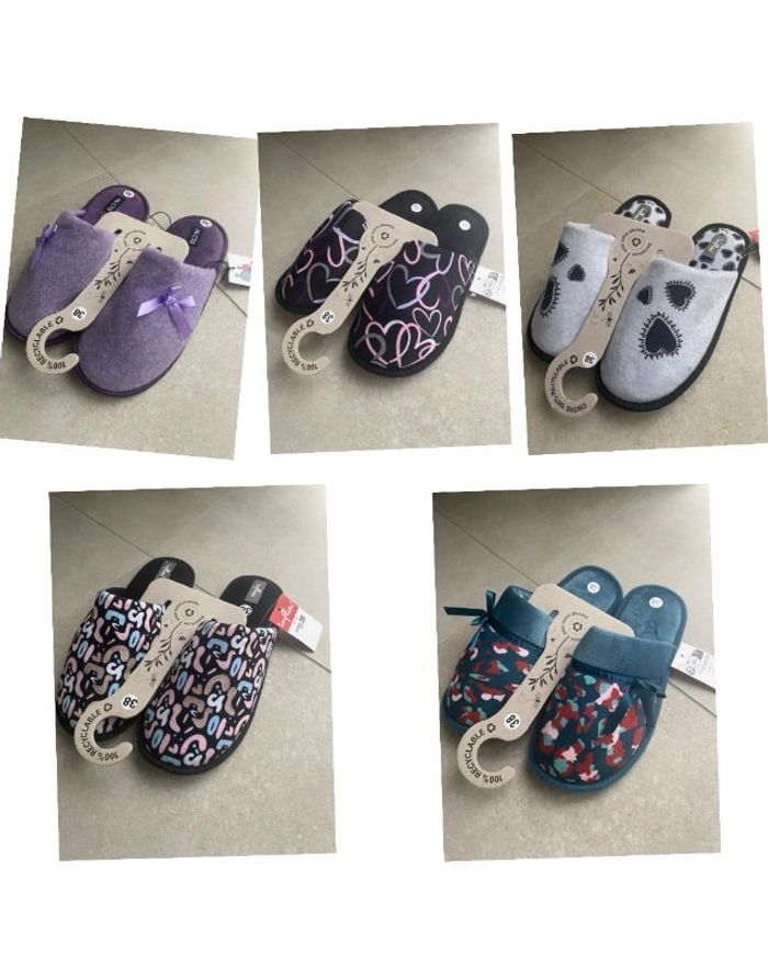 Magnifiques chaussons femme