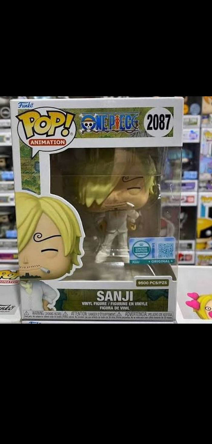 Figurine Funko Pop! Ed Limitee Supreme - One Piece - Sanji Wci