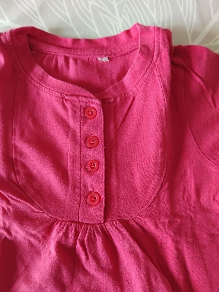 T shirt manches longues fille 3 ans - photo numéro 7