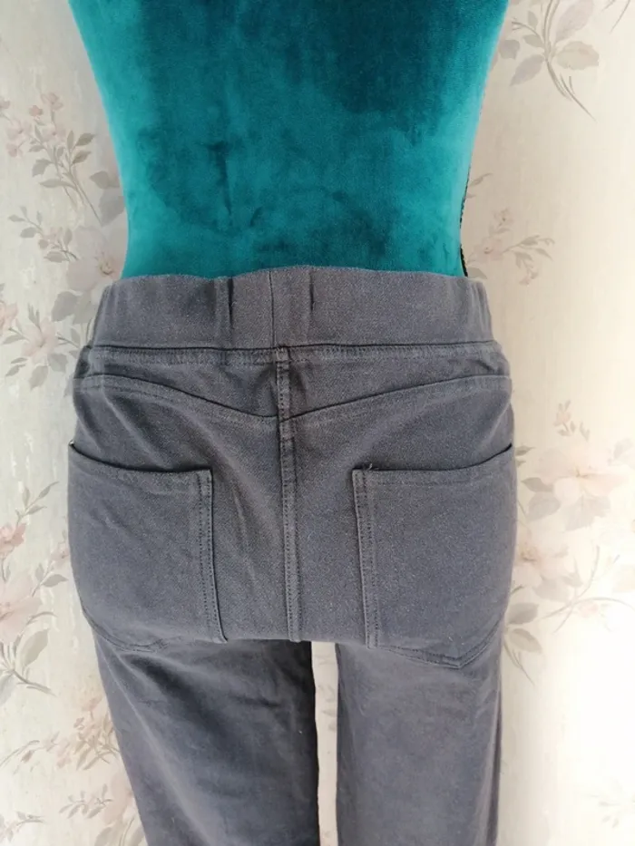 Pantalon jegging gris fausses poches avant / jennyfer / (L) - photo numéro 6