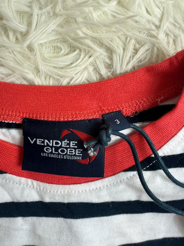 T-shirt Capitaine Vendée Globe taille 3 ans - photo numéro 3