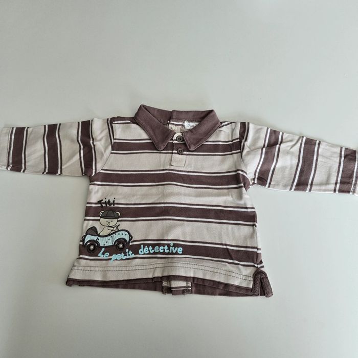 T-shirt manches longues - kimbaloo - 3 mois