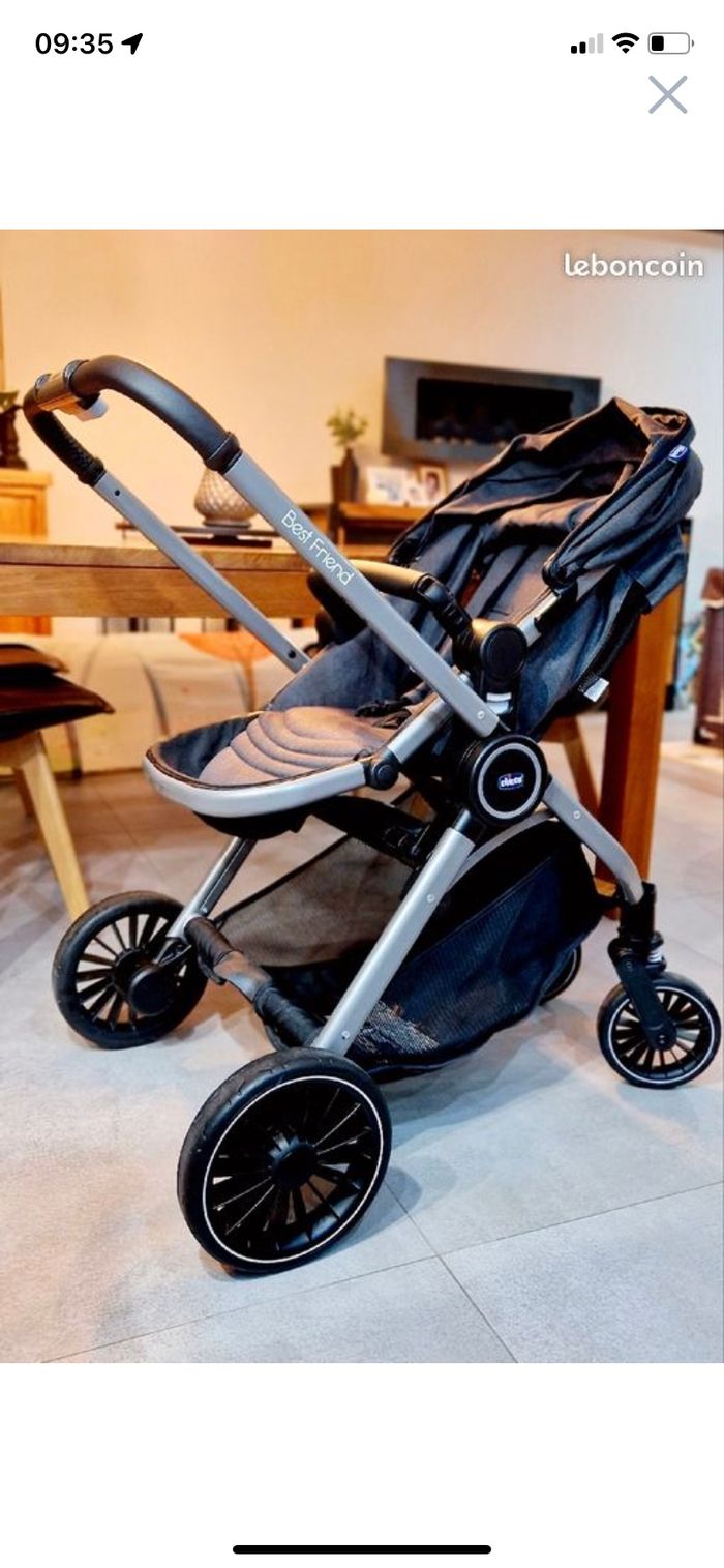 Poussette Trio Chicco Best Friend Pro Comfort I-Size - photo numéro 3