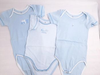 Lot de 3 bodies Tex, 18 mois