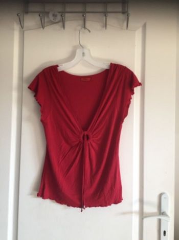 Top rouge Tissaia 38