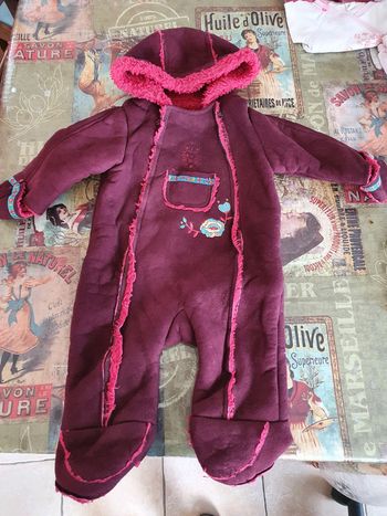 Combinaison pilote hiver orchestra 9 mois